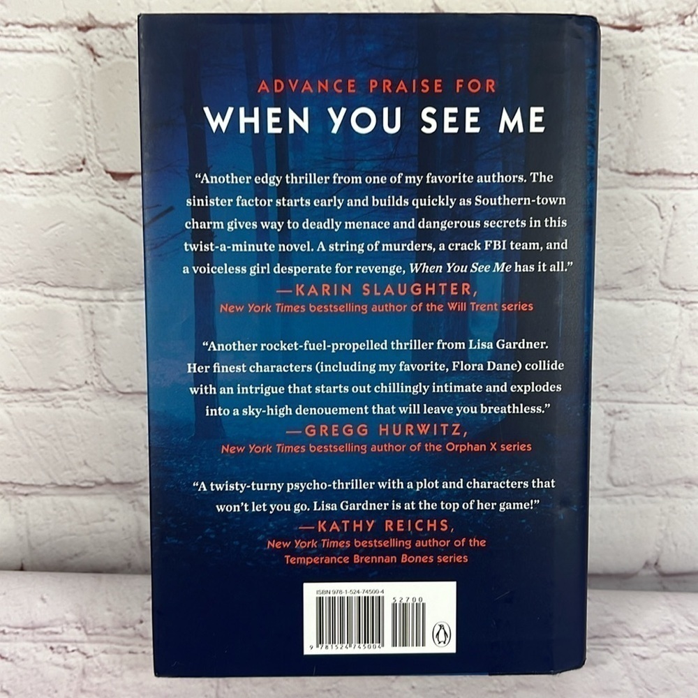 Lisa Gardner When You See Me Hardcover Book - Picture 2 of 6
